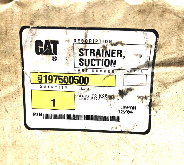 CAT Suction Strainer 9197500500 NOS