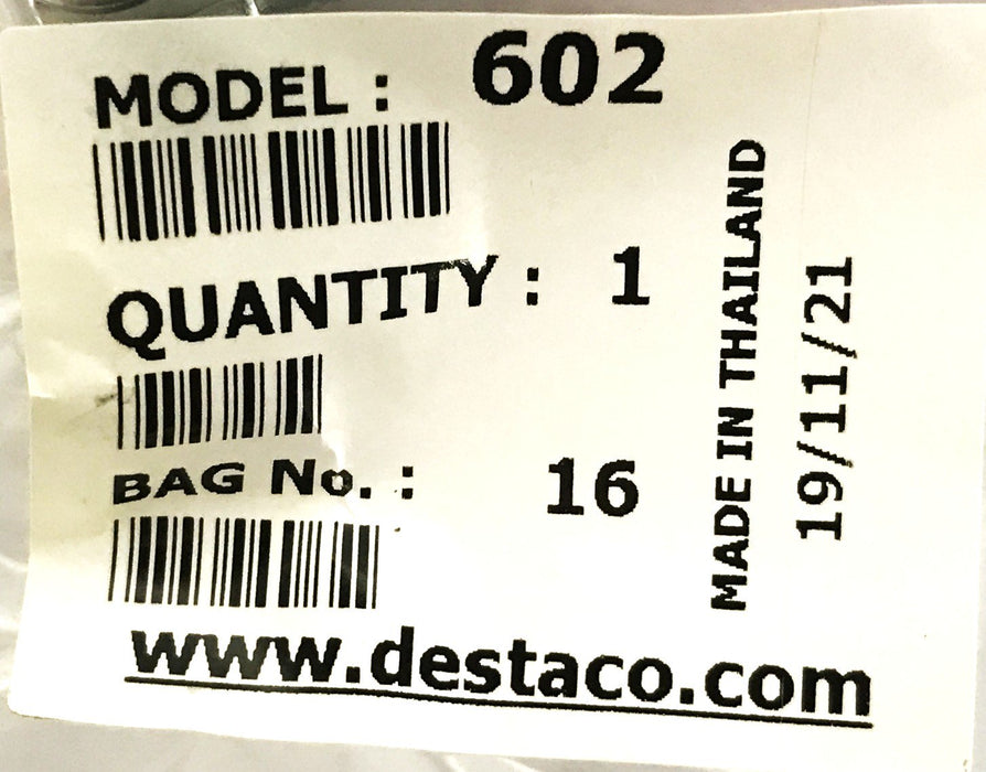 Destaco Straight Line Action Toggle Clamp 602 [Lot of 3] NOS