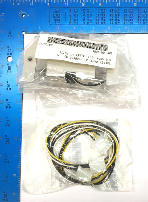 Whelen LR11 (1)Alley Light and Harness(1) Only 02-0484458-23 NOS - GTS SPECIAL