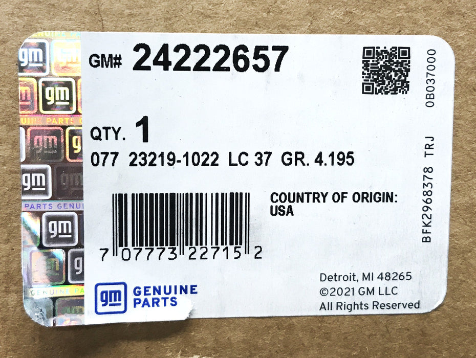 GM Transmission Oil Pan 24222657 NOS