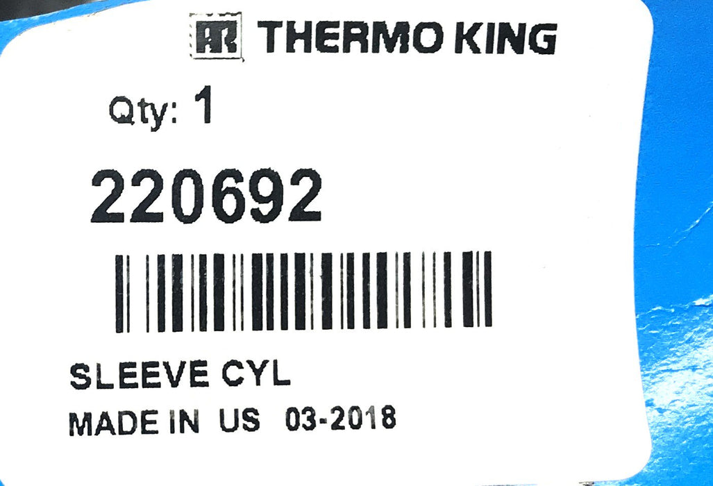 Thermo King Compressor Cylinder Sleeve 220692 [Lot of 3] NOS