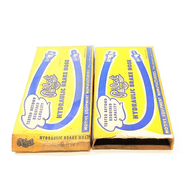 Pilot Hydraulic Brake Hose 8351 [Lot of 2] Vintage NOS