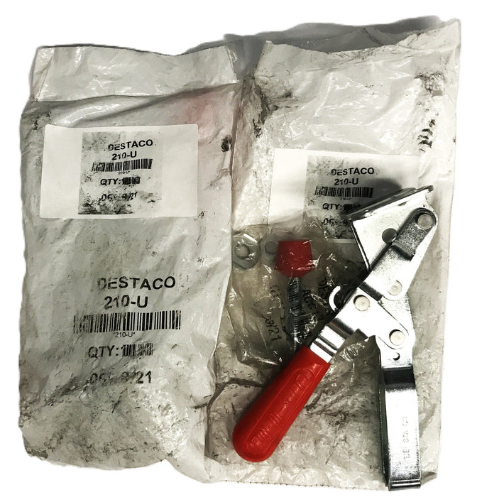 Destaco Vertical Handle Hold-Down Clamp 210-U [Lot of 2] NOS