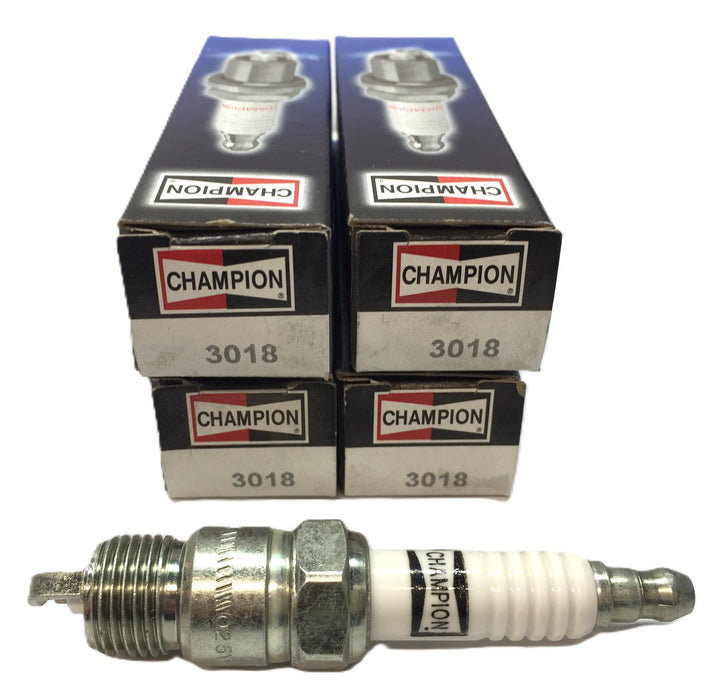 Champion Platinum Power Spark Plug 3018 [Lot of 4] NOS