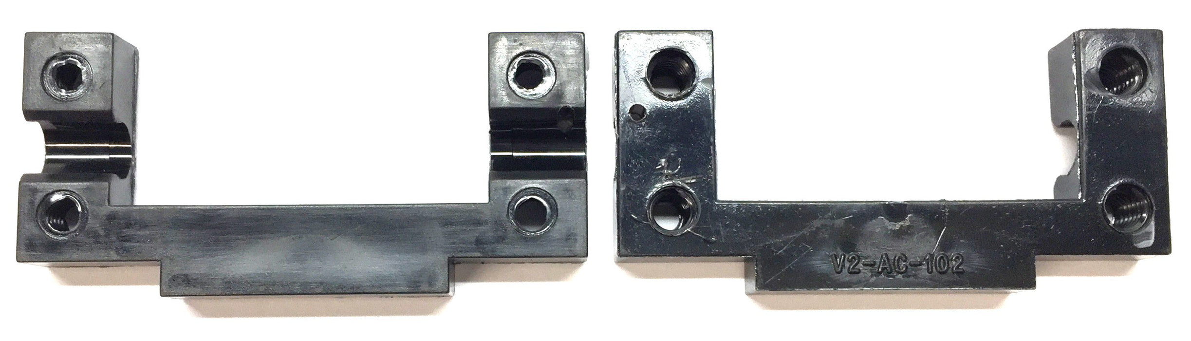 Ricon Black Plastic Base Latch Block V2-AC-102 (V2AC102) [Lot of 2] NOS