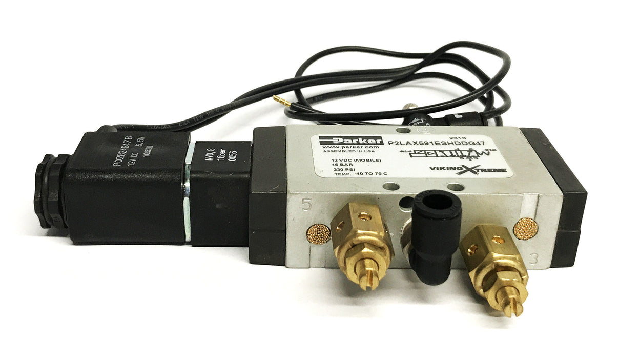 Parker Solenoid P2LAX591-ESHDDG47 NOS