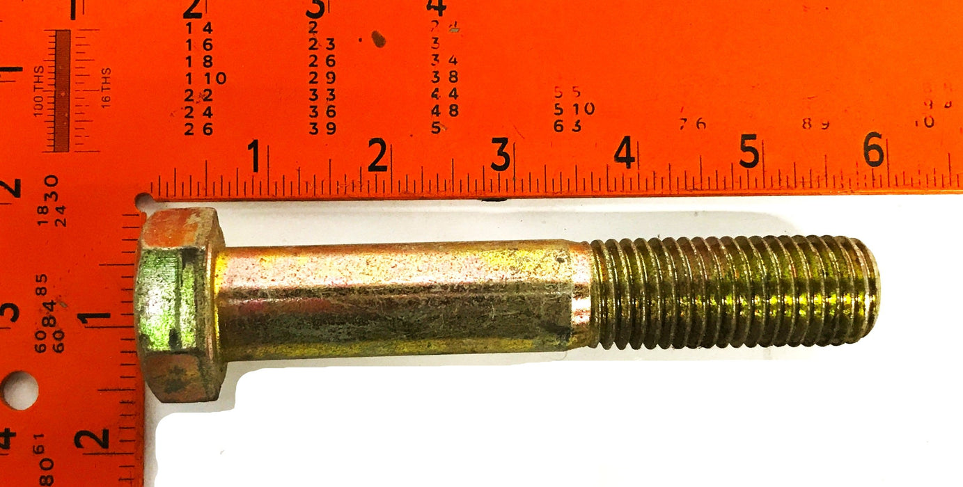 Fastenal Steel/Yellow Zinc GR87/8-9X5 Hex Bolt 58H9164 [Lot of 10] NOS