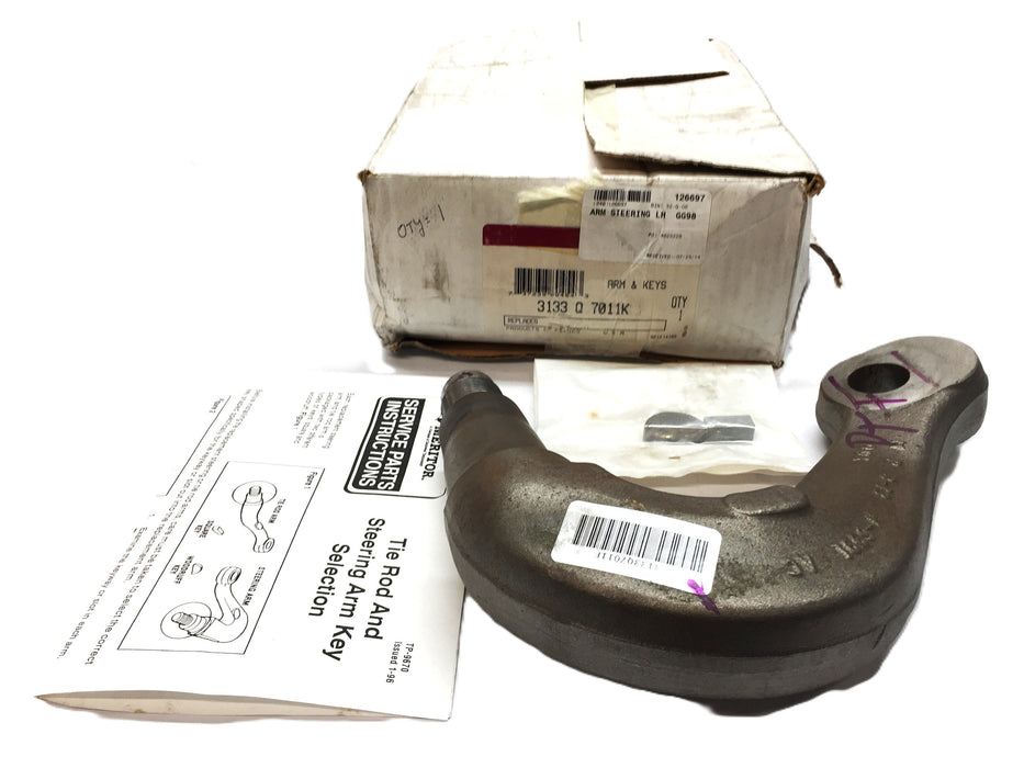 Meritor Steering Arm with Keys 3133Q7011K NOS
