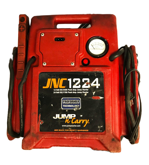 Jump-N-Carry 12/24 Volt Jump Starter JNC1224 USED