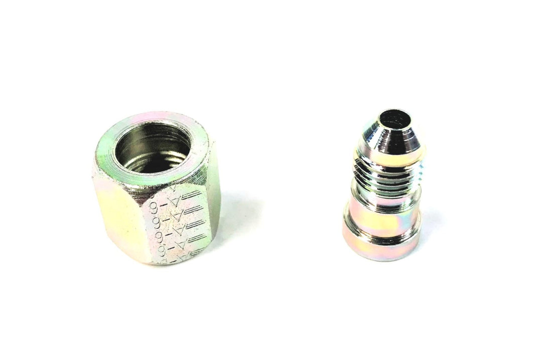 AEROQUIP AIR/FUEL DELIVERY REDUCER AN FLARE SWIVEL FBM2408 [LOT OF 2] NOS