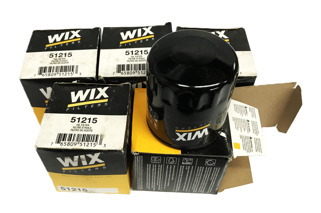 WIX Spin-on Oil Filter 51215 [Lot of 5] NOS
