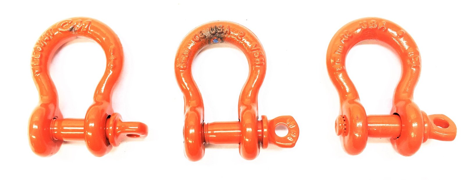 CM 1/4" Anchor Shackle WLL 3/4T [Lot of 3] NOS