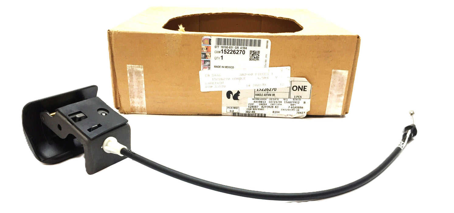 General Motors/GM Parking Brake Release Handle Cable Assembly 15226270 NOS
