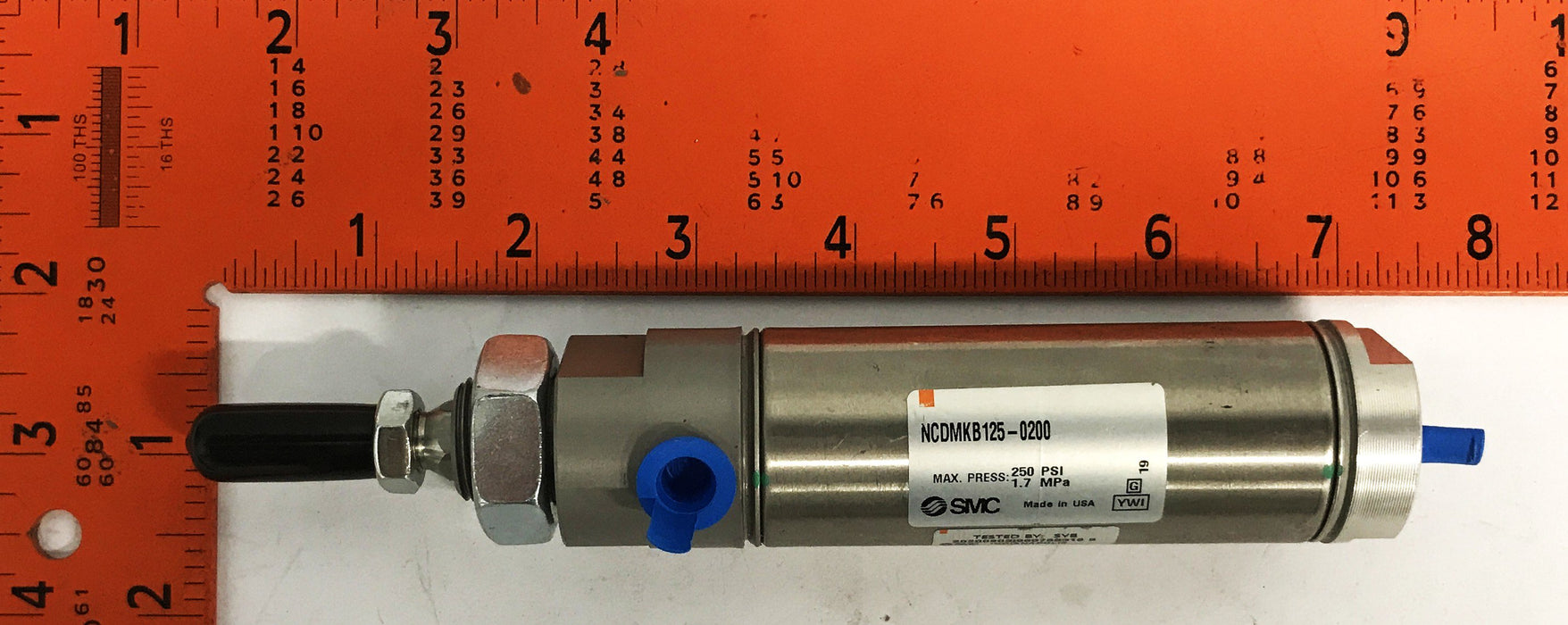 SMC Pneumatic Cylinder NCDMKB125-0200 NOS