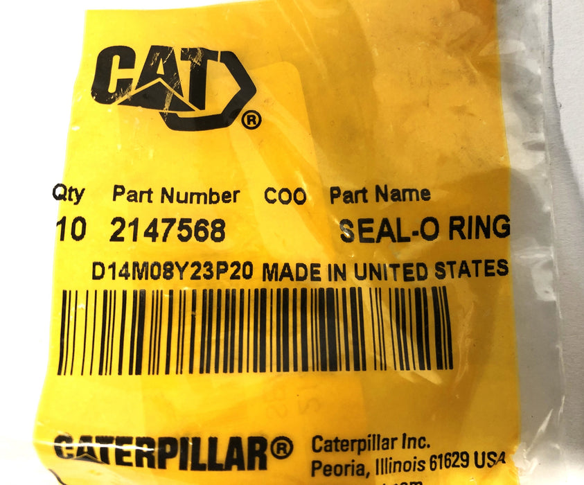 CAT/Caterpillar O-Ring 2147568 [Lot of 7] NOS