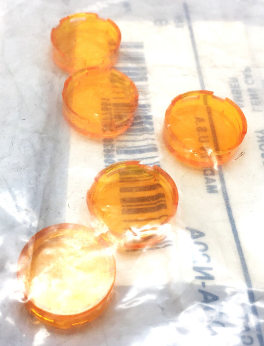 Allen-Bradley Round Amber Push Button Lens Cap 800A-N20A [Lot of 18] NOS