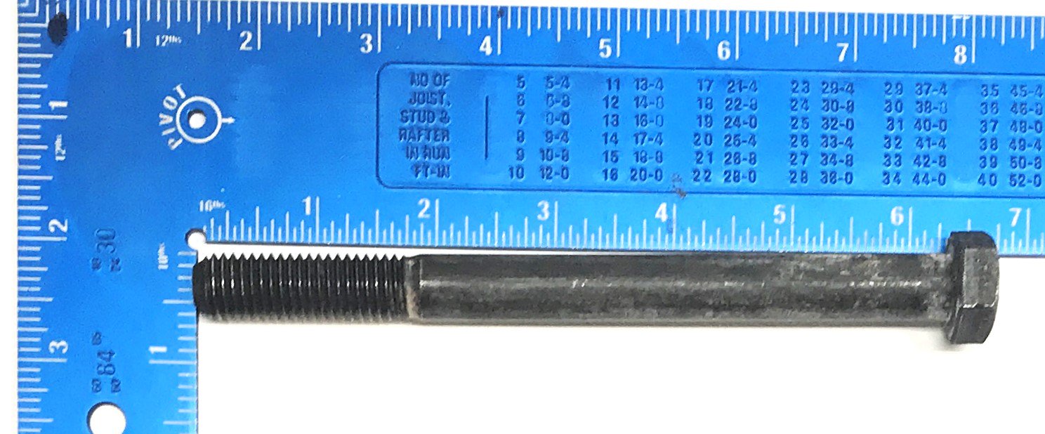 LE M14-2.0 x 160mm Class 9.8 Hex Head Cap Screw [Lot of 8] NOS