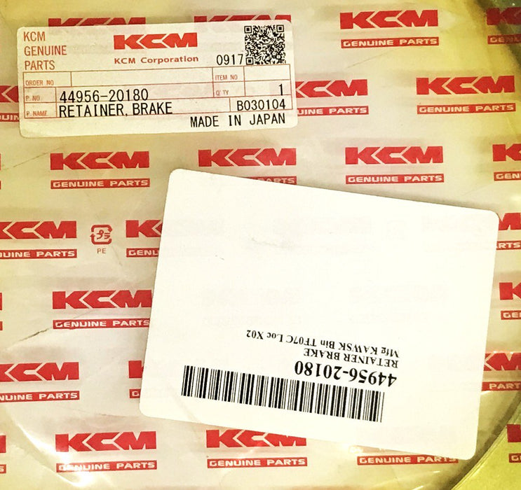 KCM Retainer Brake 44956-20180 NOS
