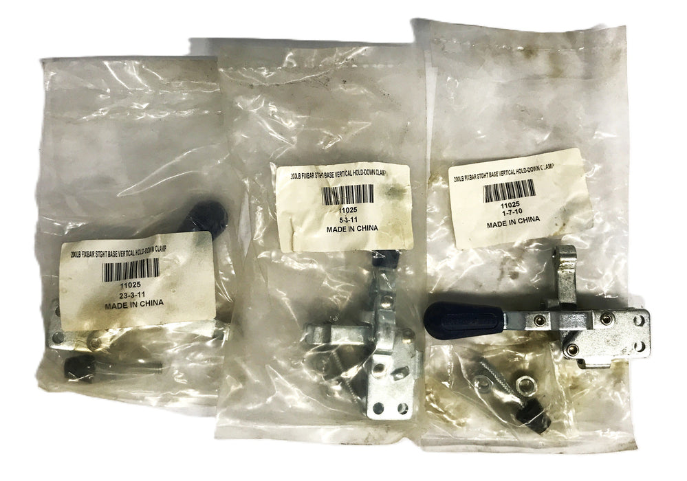 Clamp-Rite Vertical Hold Down Toggle Clamp 11025 [Lot of 3] NOS