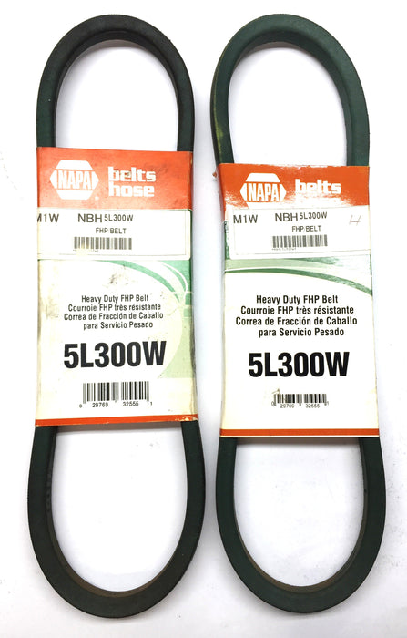 Napa HD FHP Belt 5L300W [Lot of 2] NOS