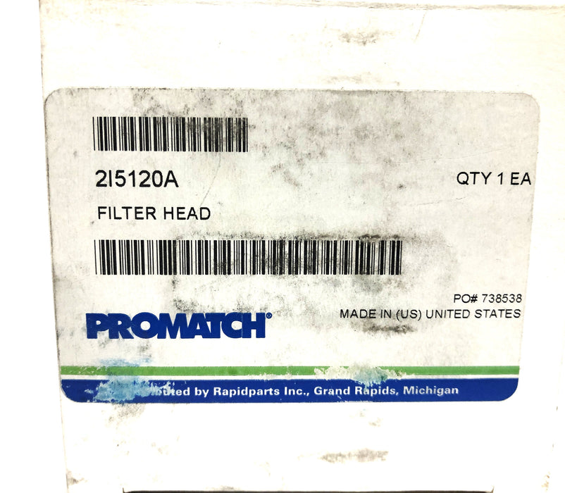 ProMatch Filter Head 2I5120A NOS