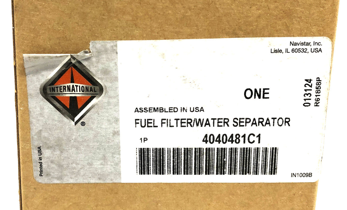 Navistar International Fuel Filter/Water Separator 4040481C1 NOS