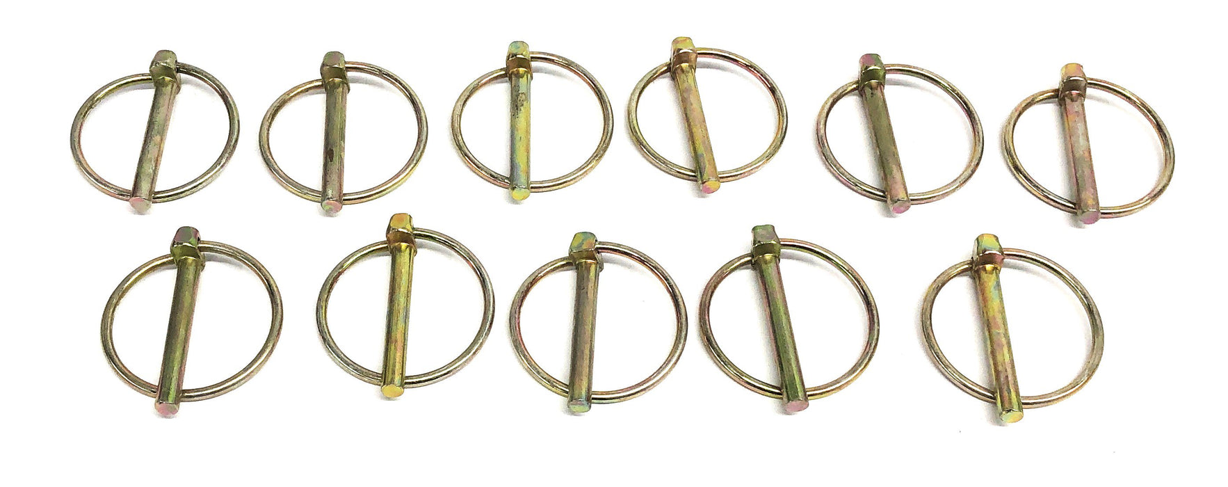 HaoPro 1/4x1-3/4 Inch Pin Ring X002YYJWM3 [Lot of 11] NOS