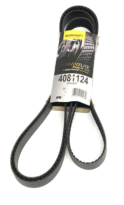 Continental Poly-V Serpentine Belt 4081124 NOS