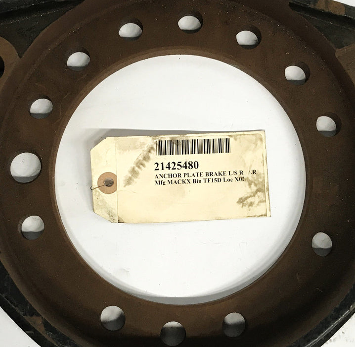 Mack Brake Anchor Plate 21425480 NOS
