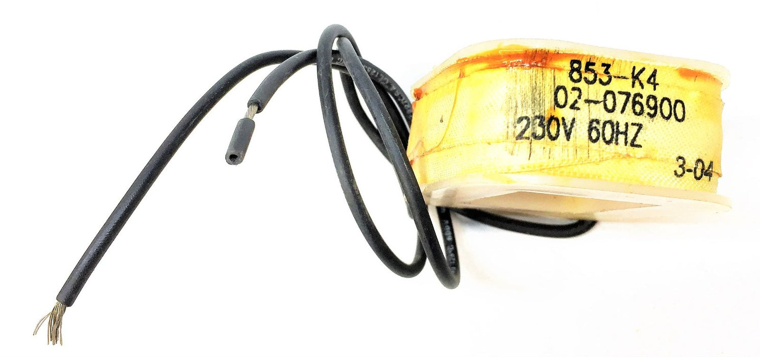 UNBRANDED 230V/60HZ Coil 853-K4 (02-076900) NOS