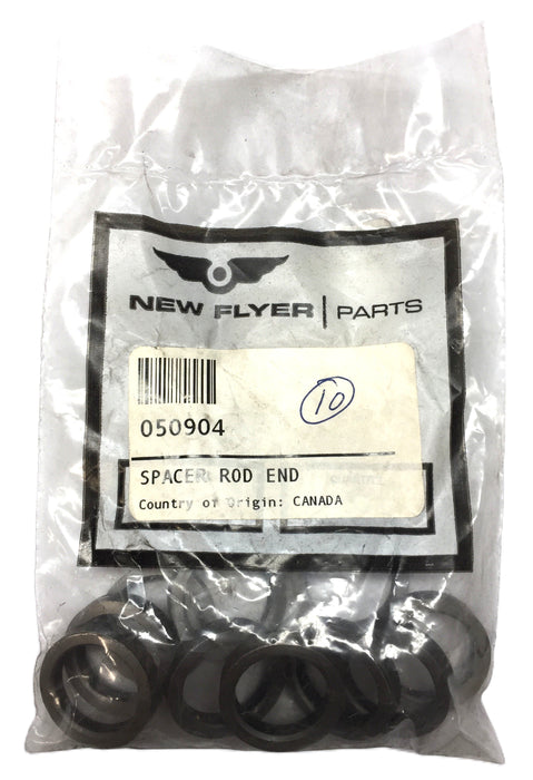 New Flyer Rod End Spacer 050904 [Lot of 10] NOS