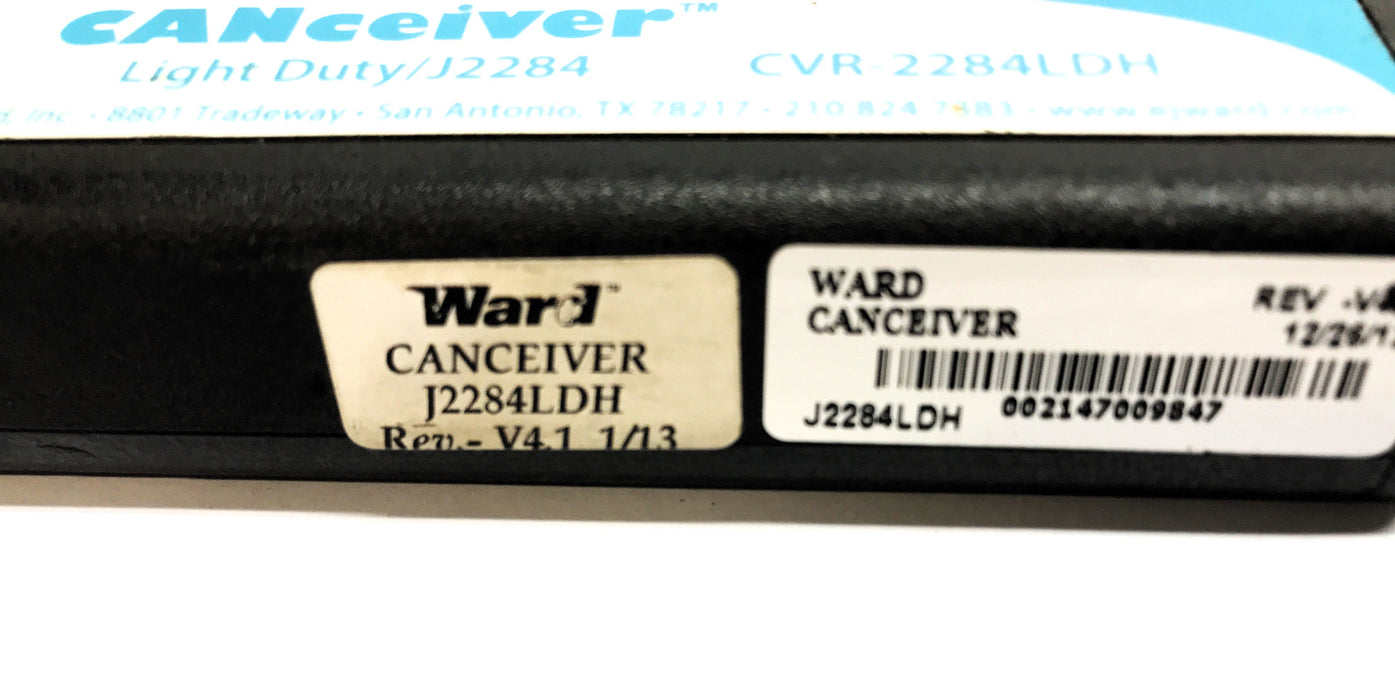 Ward Light Duty/J2284 CANceiver J2284LDH (CVR-2284LDH) USED