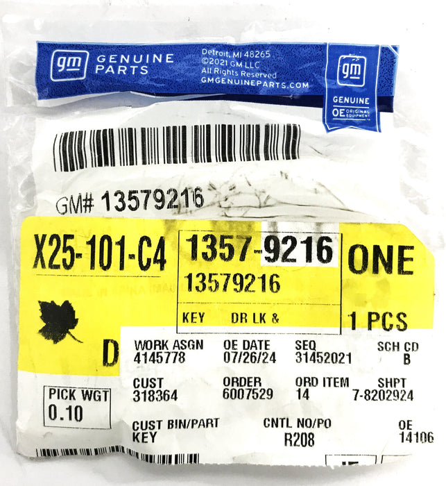 GM OEM Replacement Key Fob 13579216 [Lot of 2] NOS