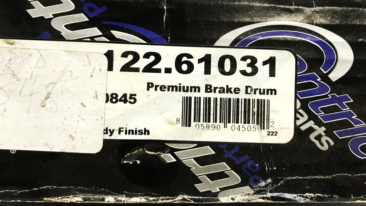 Centric Premium Brake Drum 122-61031 NOS