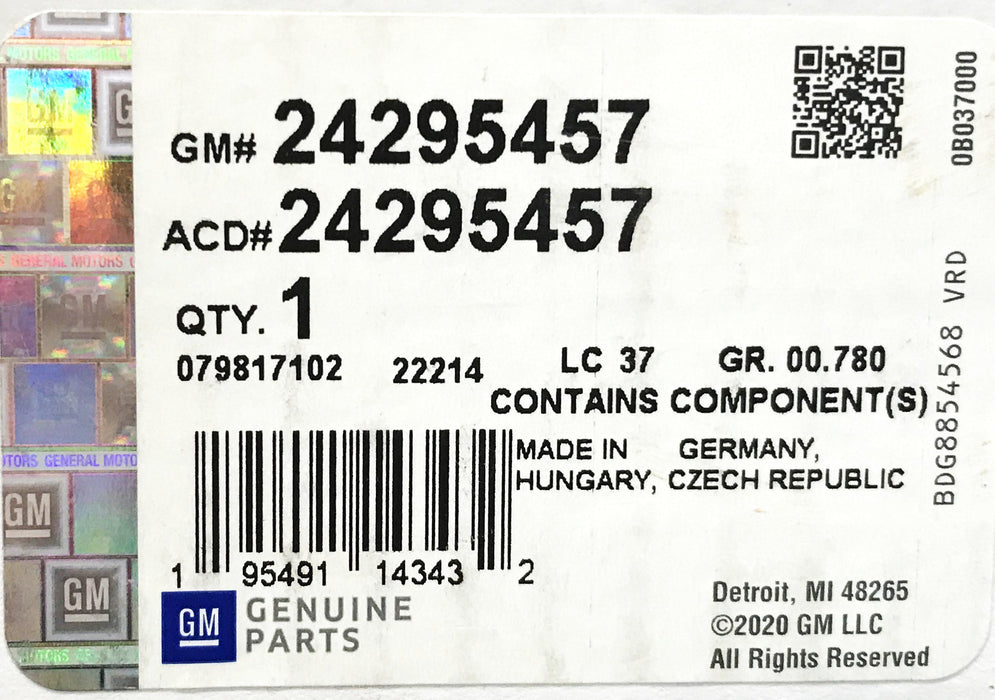 GM Transmission Clutch Cylinder Kit 24295457 NOS