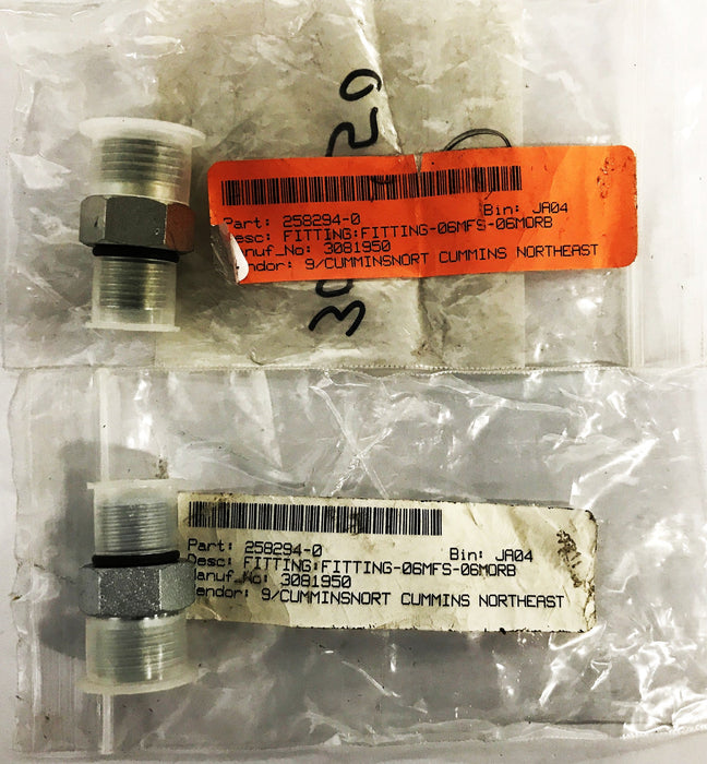 Cummins Male Union 3081950 [Lot of 2] NOS