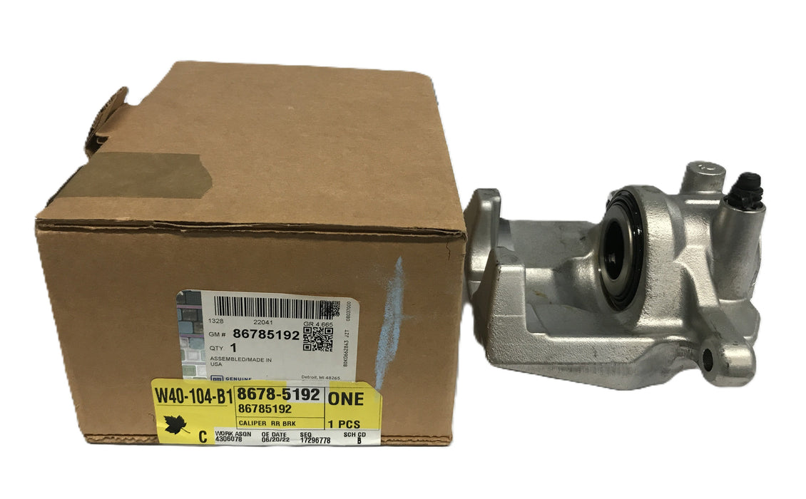 GM Right Rear Brake Caliper 86785192 NOS