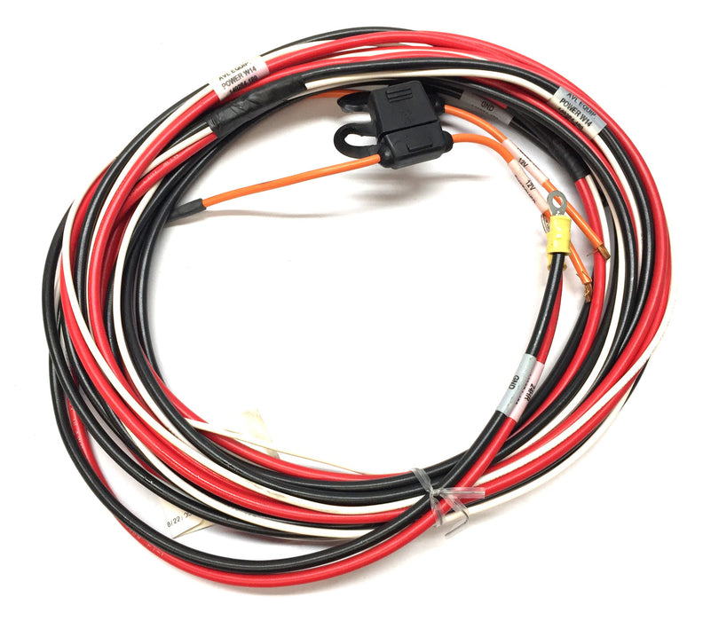 AVL Automatic Vehicle Location Power Fused Wire Assembly 140284-180 Rev.B NOS