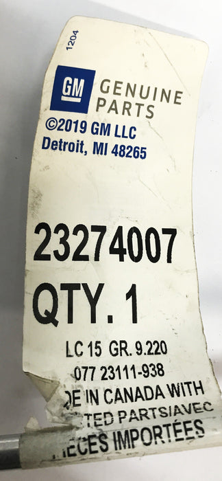 GM Air Conditioning Refrigerant Liquid Hose 23274007 NOS