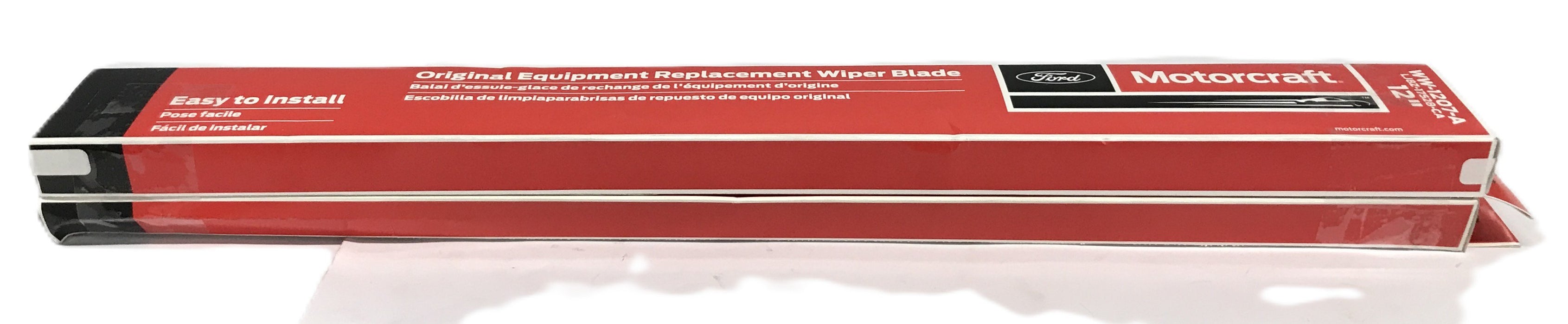 Motorcraft Rear Wiper Blade WW-1207/1207A [Lot of 2] NOS