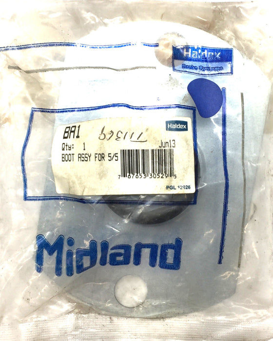 Haldex Midland Boot Assembly for 5/5 BA1 NOS