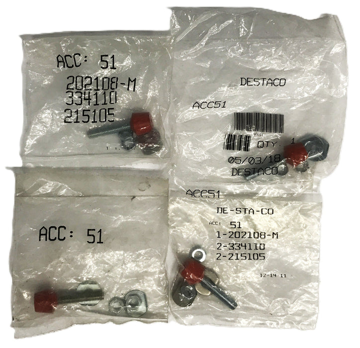 Destaco Clamp Accessory Kit ACC51 [Lot of 4] NOS