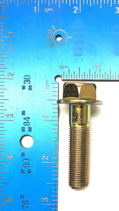 FMI 1/2"-20 x 2" Yellow Zinc-Plated Flange Screw 117470 [Lot of 24] NOS
