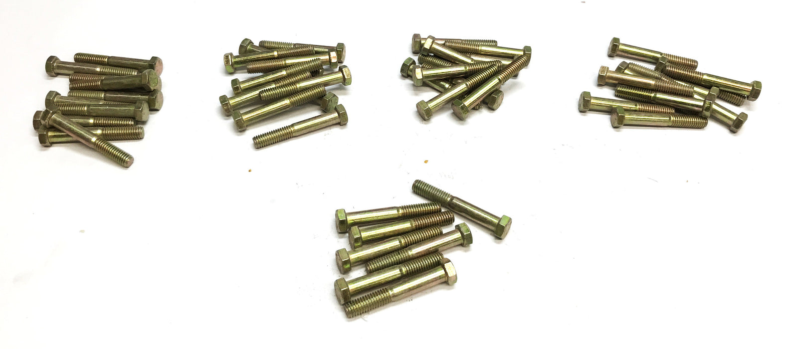 Brighton Best Zinc Plated Cap Screw 3/8-16 x 2-1/2 [Lot of 47] NOS