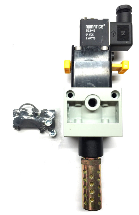 Numatics 24VDC Exhaust Valve S22E-04BKMP NOS