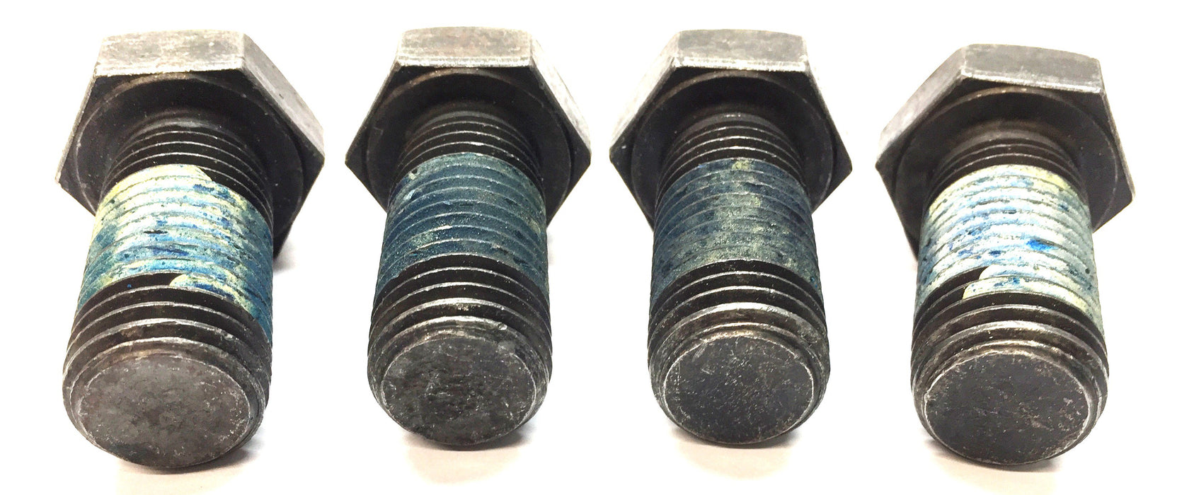 Unbranded M24-3.00 x 50mm Black Oxide Hex Bolt Course Thread [Lot of 4] NOS