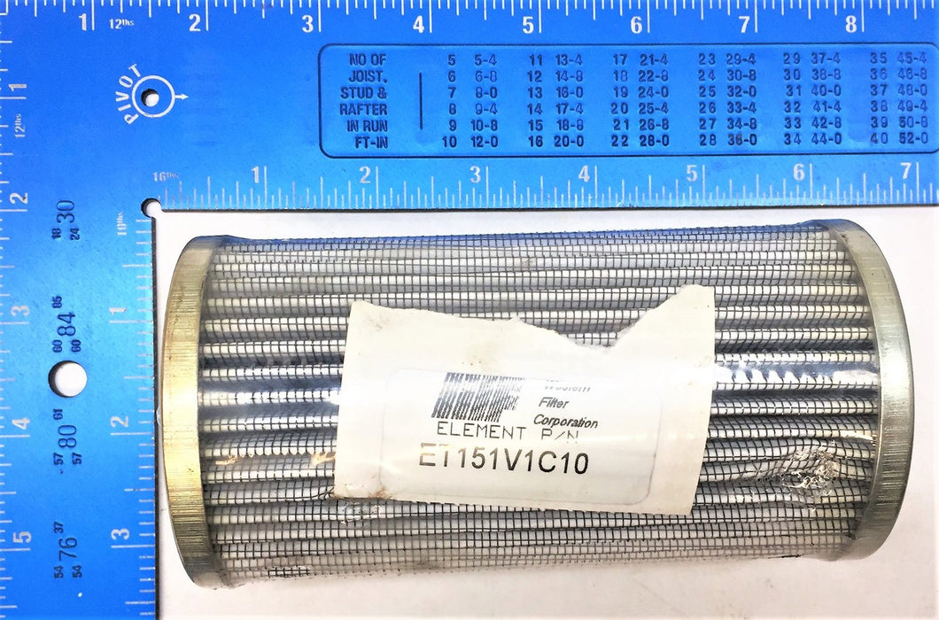 VICKERS Filter Element Replacement VT151V1C10 NOS
