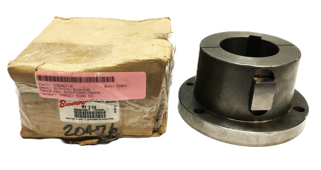 Browning Split Taper Bushing R1-2-1/4 NOS