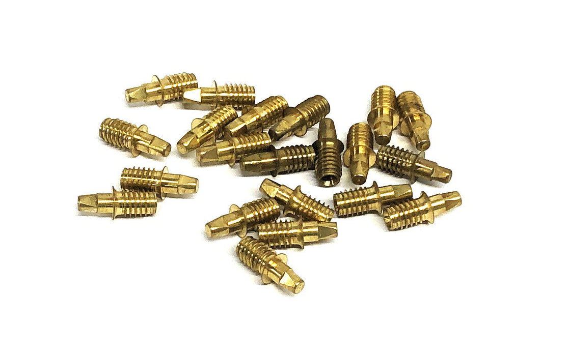 Unbranded Brass Nipple Inserts 1/4-20 [Lot of 20] NOS