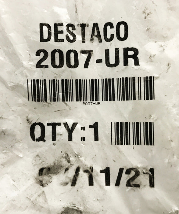 Destaco Manual Hold Toggle Clamp 2007-UR NOS